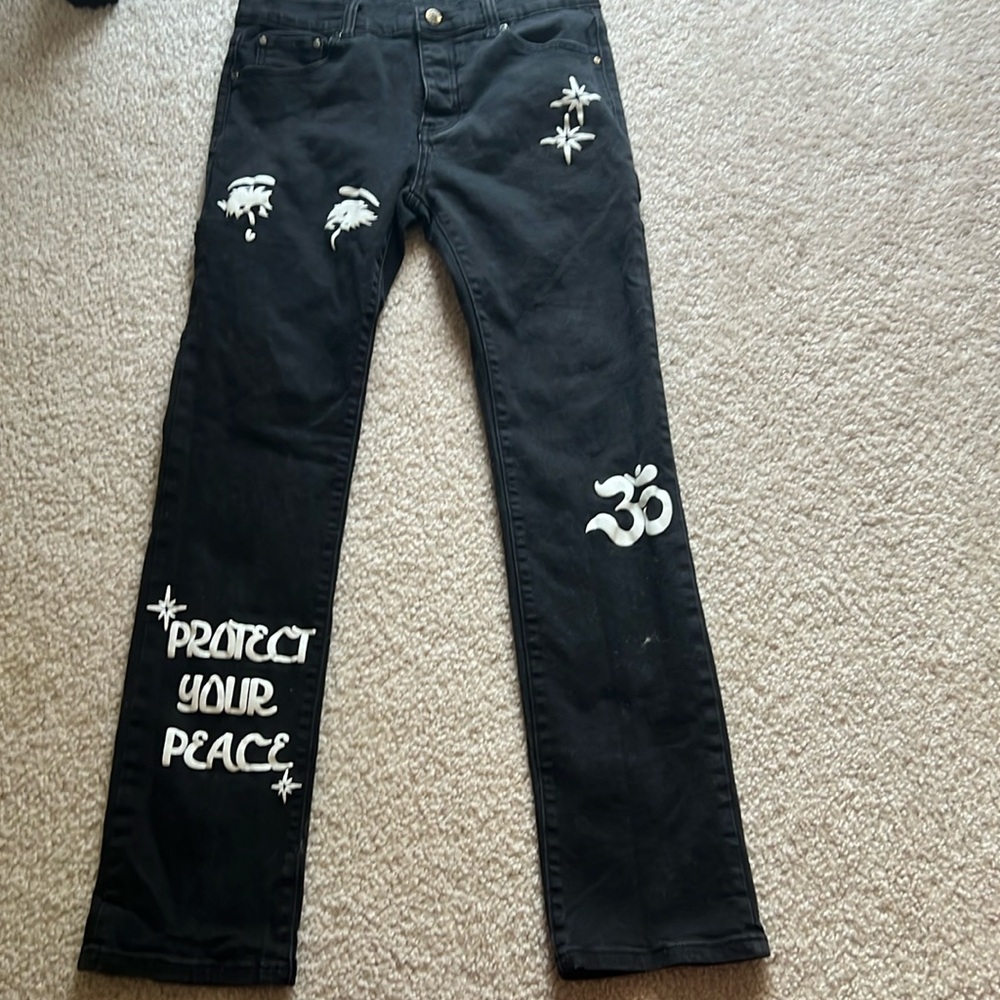 Dript denim y2k style jeans